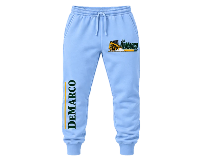 Tapered Joggers: joggers, winter crew blue, front