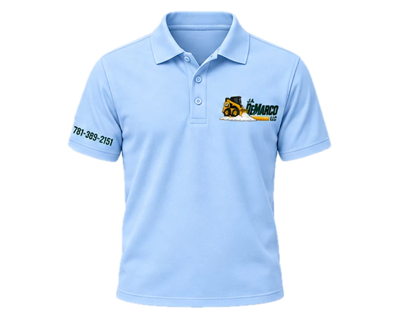 Company Polo: polo, winter crew blue, front