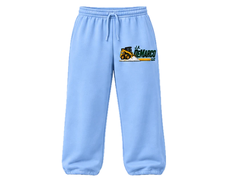 Relaxed Sweatpants: sweatpants, winter crew blue, front