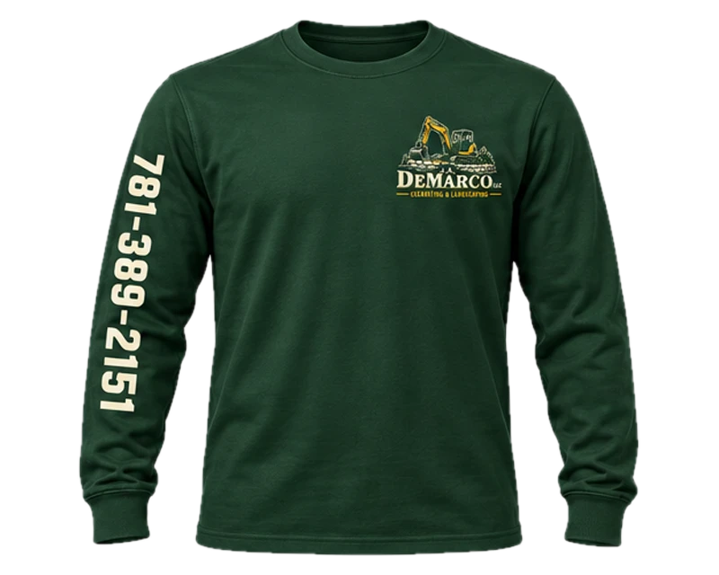 Suicide Awareness: long sleeve, forest green, front
