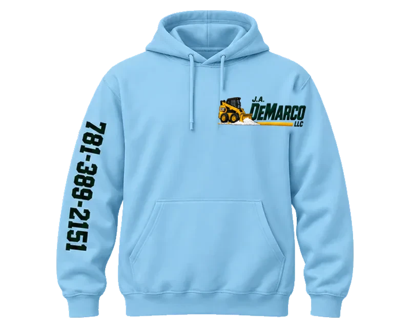 Winter Crew: hoodie, winter crew blue, front