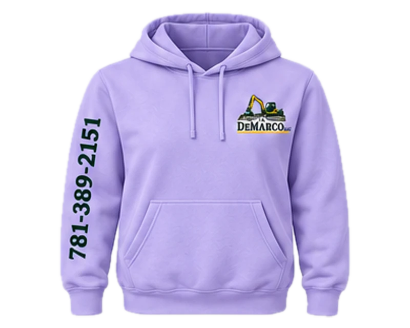 Women’s logo hoodie, lavender, front