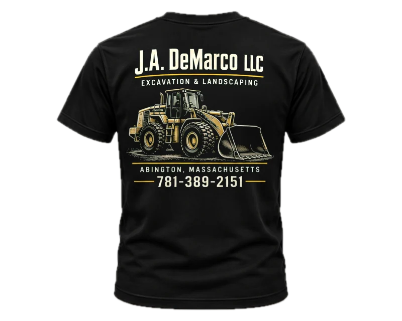 Loader: t-shirt, black, back