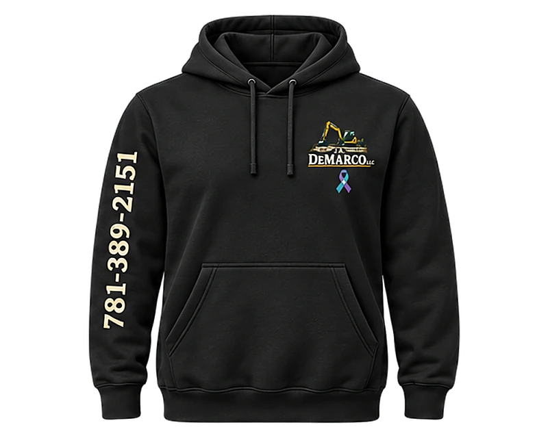 Mental Health Matters: hoodie, black, front