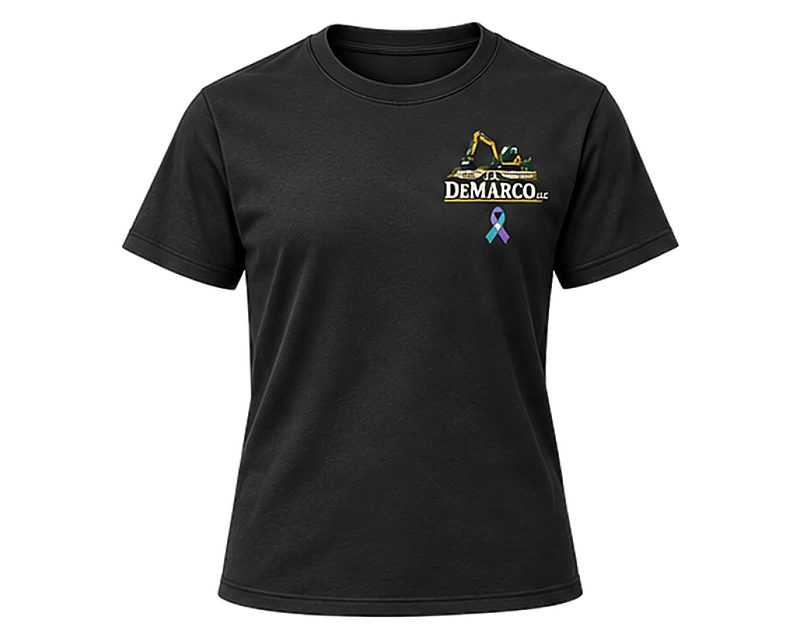 Mental Health Matters: T-shirt, black, front